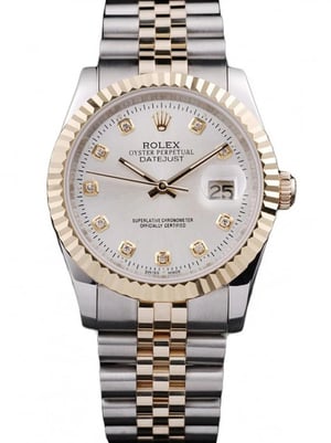 Rolex Datejust 36mm White Dial SRL10