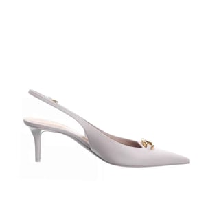 Valentino The Bold Edition Vlogo Slingback Pump 60Mm In Ivory
