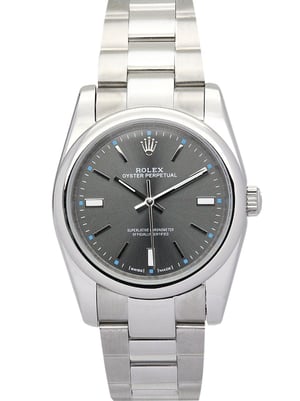 Rolex Oyster Perpetual Lady 31mm Black Dial 177200-2