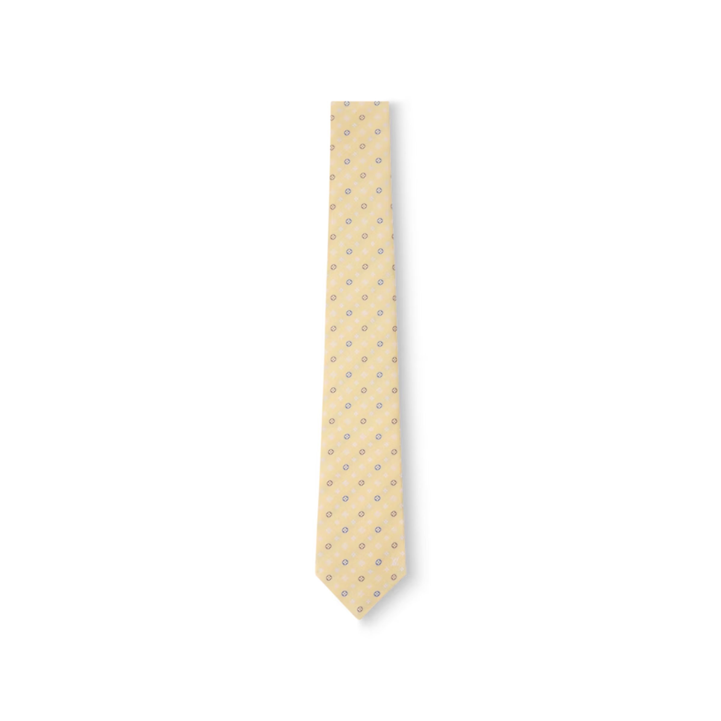 Louis Vuitton Monogram Flower Tie - Yellow M98097