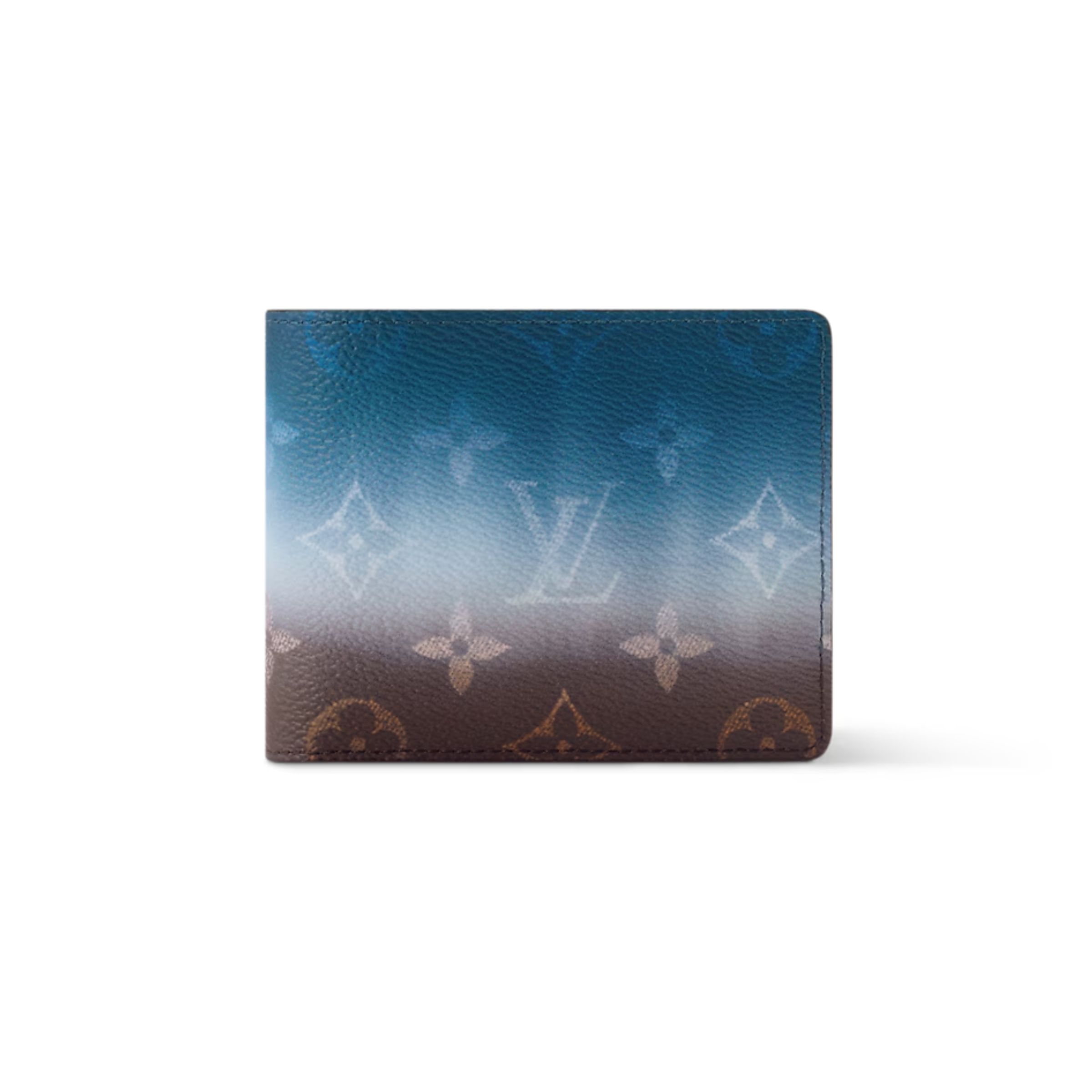 Louis Vuitton Slender Wallet - Monogram Sunset Blue 11cm M28006