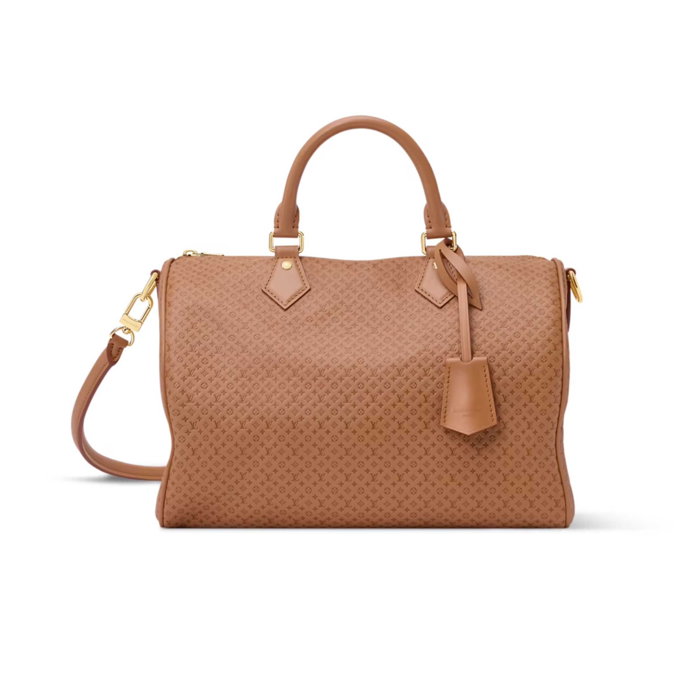 Louis Vuitton Speedy Soft 30 Bag Chestnut Color 30cm M28522