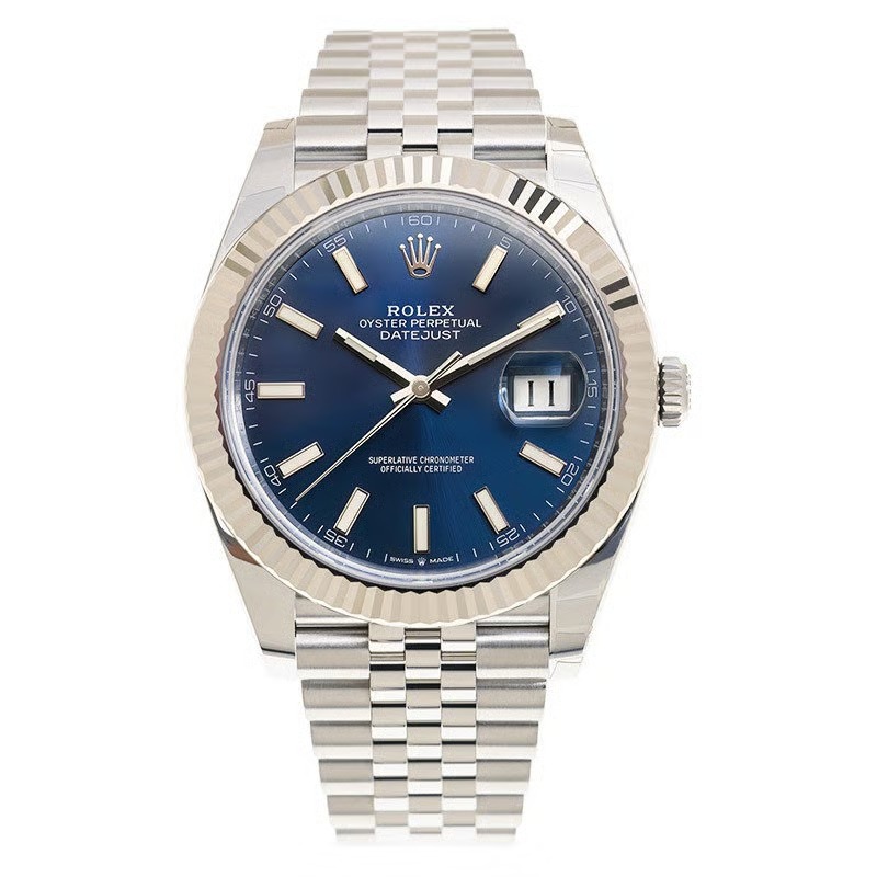 [Super Clone] Rolex Datejust 41mm Blue Dial 126334 Jubilee
