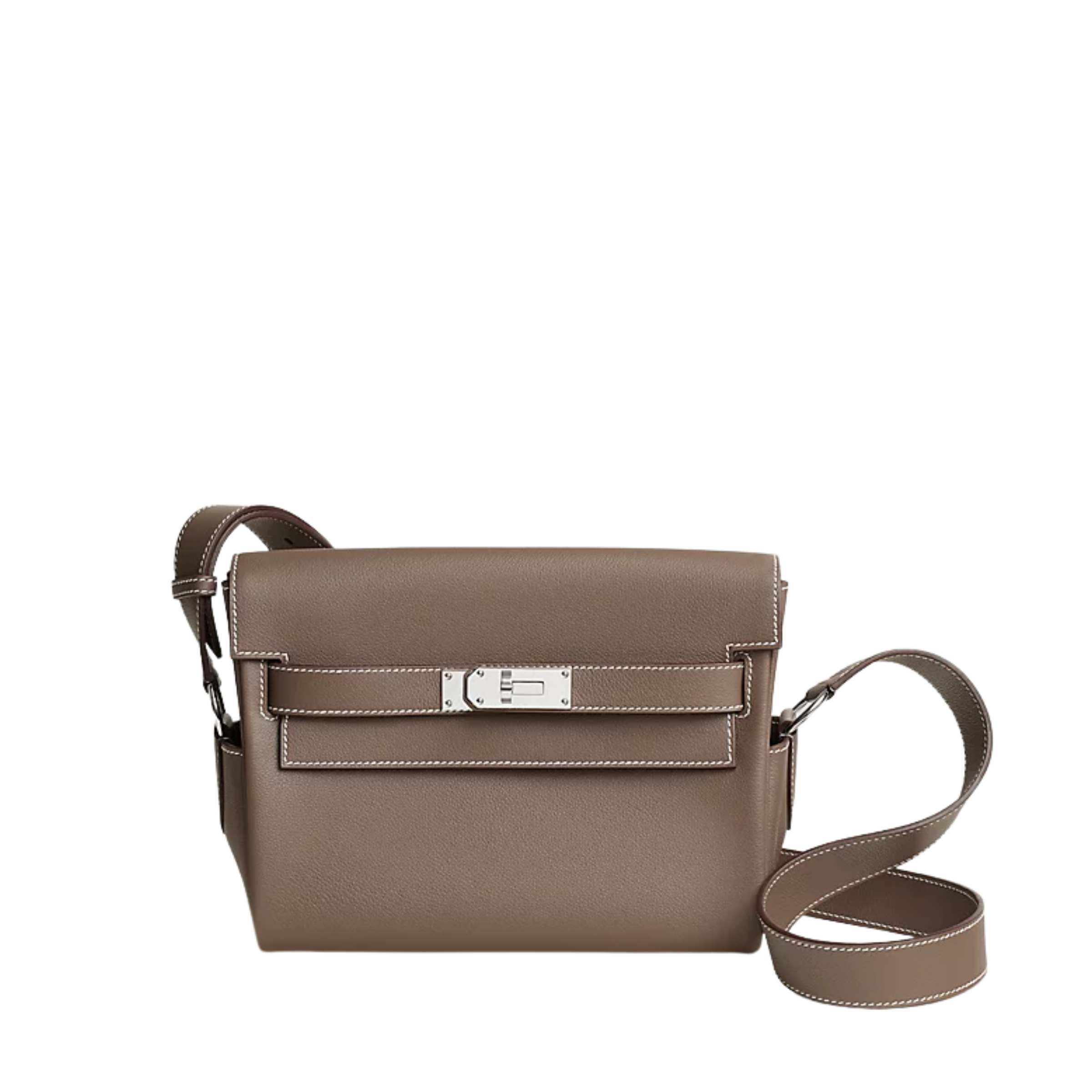 Hermes Kelly Messenger Bag 25cm Evercolor Calfskin